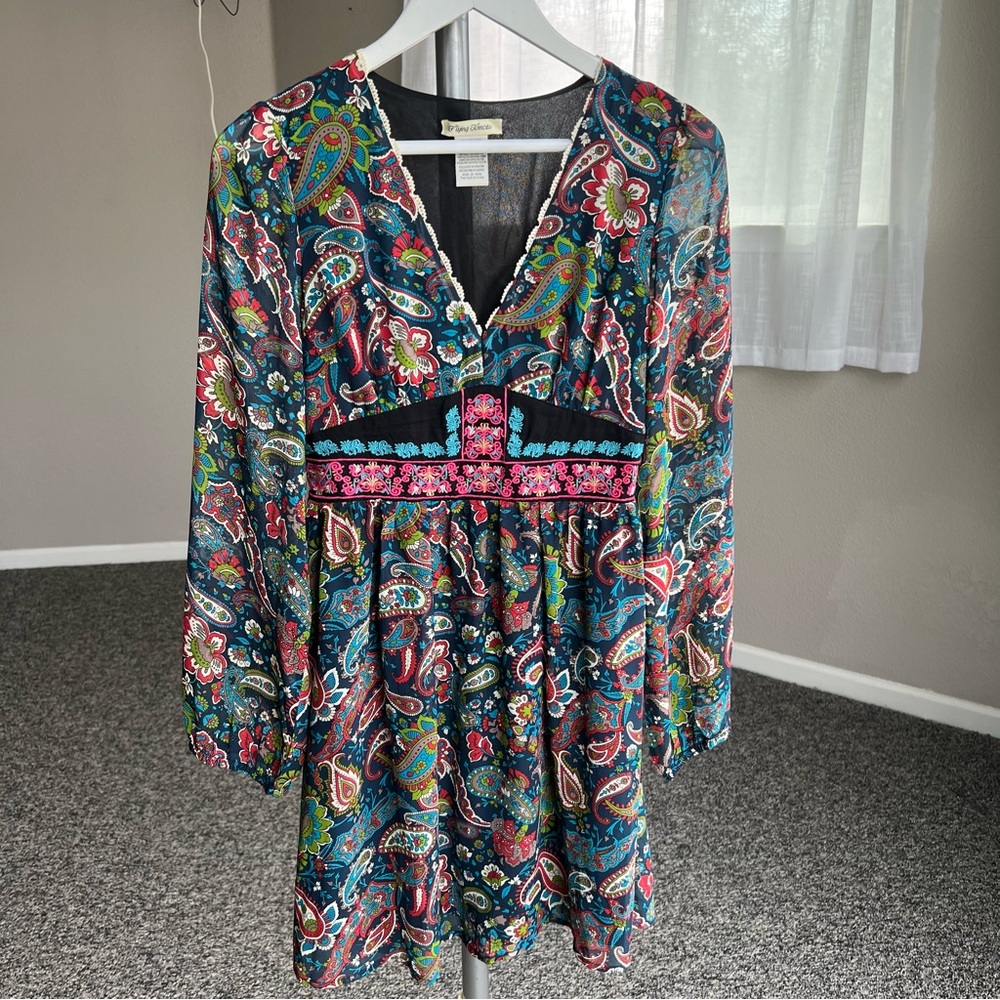NWOT FLYING TOMATO Boho Gypsy Dress